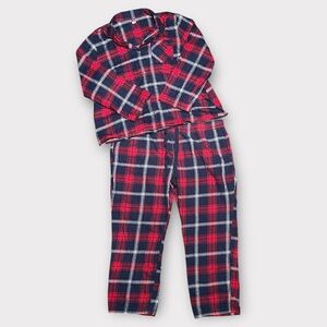 Old Navy Men’s XXL Blue & Red Plaid Pajama Set